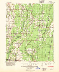 TILTON, AR HISTORICAL MAP GEOPDF 15X15 G