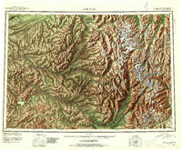 LIME HILLS, AK HISTORICAL MAP GEOPDF 1X3