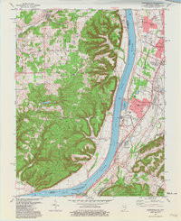 KOSMOSDALE, KY-IN HISTORICAL MAP GEOPDF