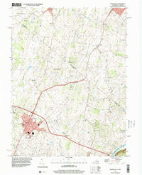 BERRYVILLE, VA-WV HISTORICAL MAP GEOPDF