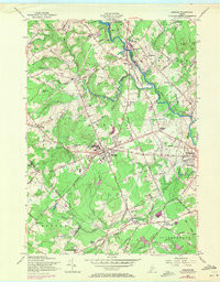 GORHAM, ME HISTORICAL MAP GEOPDF 7.5X7.5