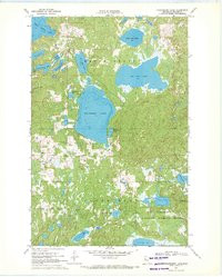 STRAWBERRY LAKE, MN HISTORICAL MAP GEOPD