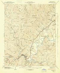 ROSMAN, NC HISTORICAL MAP GEOPDF 7.5X7.5