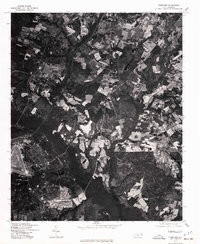 PINEBLUFF, NC HISTORICAL MAP GEOPDF 7.5X