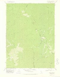 SALMON MOUNTAIN, CA HISTORICAL MAP GEOPD