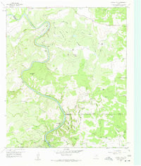 GORMAN FALLS, TX HISTORICAL MAP GEOPDF 7