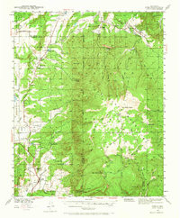 CUBA, NM HISTORICAL MAP GEOPDF 15X15 GRI