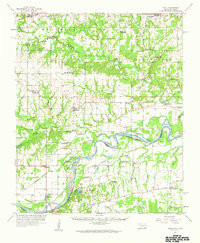WADE, OK-TX HISTORICAL MAP GEOPDF 15X15