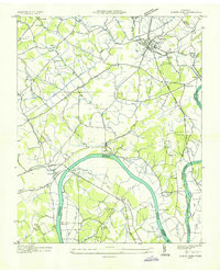 WHITE PINE, TN HISTORICAL MAP GEOPDF 7.5