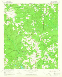 AIKEN NW, SC HISTORICAL MAP GEOPDF 7.5X7