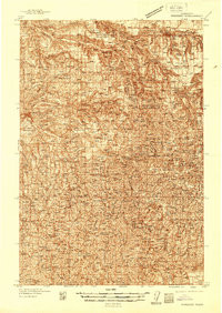 POMEROY, WA-OR HISTORICAL MAP GEOPDF 30X