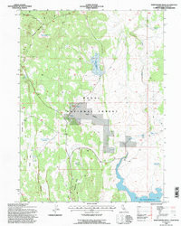WHITTEMORE RIDGE, CA HISTORICAL MAP GEOP