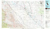 MENDOTA, CA HISTORICAL MAP GEOPDF 30X60