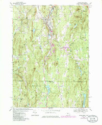 MONSON, MA-CT HISTORICAL MAP GEOPDF 7.5X