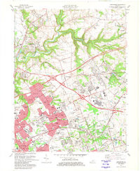 ANCHORAGE, KY HISTORICAL MAP GEOPDF 7.5X