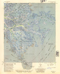 EAST DELTA, LA HISTORICAL MAP GEOPDF 15X