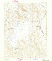 SIERRAVILLE, CA-NV HISTORICAL MAP GEOPDF