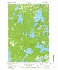 PAPOOSE LAKE, WI HISTORICAL MAP GEOPDF 7