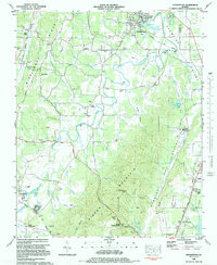 KENSINGTON, GA HISTORICAL MAP GEOPDF 7.5