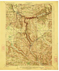 CATTARAUGUS, NY HISTORICAL MAP GEOPDF 15