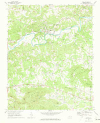 RONDA, NC HISTORICAL MAP GEOPDF 7.5X7.5