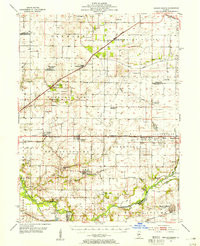 MECHANICSBURG, IL HISTORICAL MAP GEOPDF