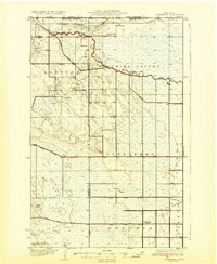 CARIBOU, MN HISTORICAL MAP GEOPDF 15X15