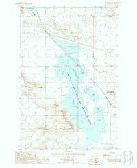 FREEZEOUT LAKE, MT HISTORICAL MAP GEOPDF