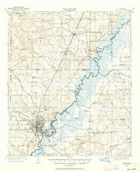 JACKSON, MS HISTORICAL MAP GEOPDF 15X15