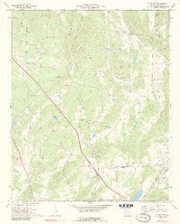 WHITE WEST, GA HISTORICAL MAP GEOPDF 7.5