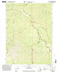 SALMON MOUNTAIN, CA HISTORICAL MAP GEOPD