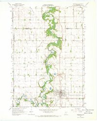 WINNEBAGO, MN HISTORICAL MAP GEOPDF 7.5X