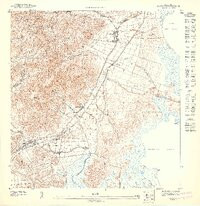 NAGUABO NE, PR HISTORICAL TOPOGRAPHIC MA