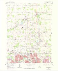 LANSING NORTH, MI HISTORICAL MAP GEOPDF