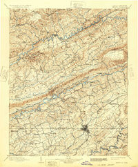 BRISTOL, VA-TN HISTORICAL MAP GEOPDF 30X