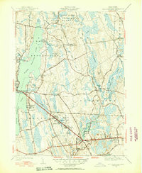 FALL RIVER EAST, MA HISTORICAL MAP GEOPD