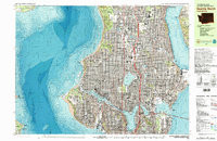 SEATTLE NORTH, WA HISTORICAL MAP GEOPDF