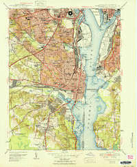 ALEXANDRIA, VA-DC-MD HISTORICAL MAP GEOP
