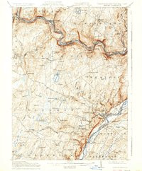 MILFORD, PA-NY-NJ HISTORICAL MAP GEOPDF