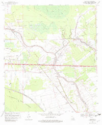 FORDOCHE, LA HISTORICAL MAP GEOPDF 7.5X7