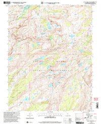 TILTILL MOUNTAIN, CA HISTORICAL MAP GEOP