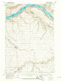WASCO, OR-WA HISTORICAL MAP GEOPDF 15X15