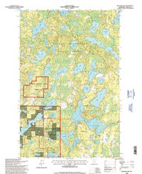 BALSAM LAKE, MN HISTORICAL MAP GEOPDF 7.