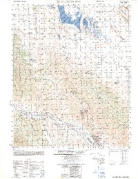 CALIENTE MOUNTAIN, CA HISTORICAL MAP GEO