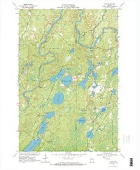 OXBO, WI HISTORICAL MAP GEOPDF 7.5X7.5 G