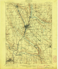 SHENANGO, PA HISTORICAL MAP GEOPDF 15X15