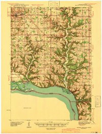 MAIDEN ROCK, WI-MN HISTORICAL MAP GEOPDF