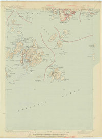 SWANS ISLAND, ME HISTORICAL MAP GEOPDF 1