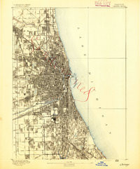 CHICAGO, IL-IN HISTORICAL MAP GEOPDF 15X