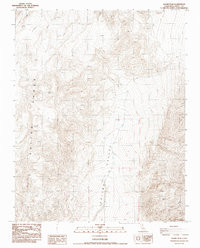 SALINE PEAK, CA HISTORICAL MAP GEOPDF 7.